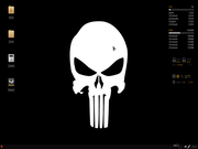 XFWM Arch Linux skull